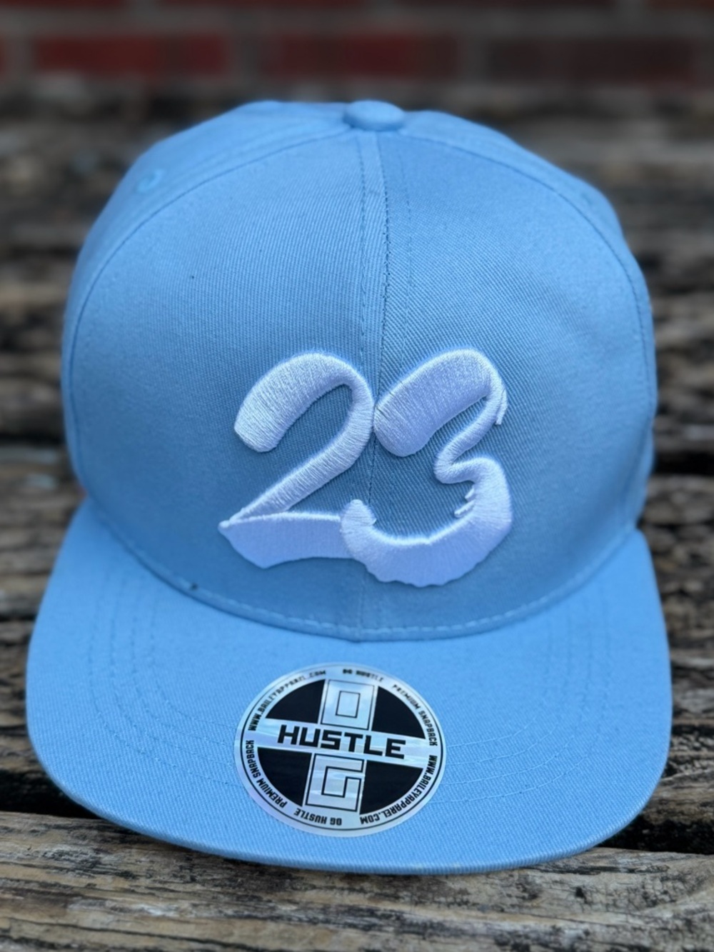 NWT OG Hustle North Carolina Tar Heel Blue Michael Jordan #23 Youth Snapback Hat